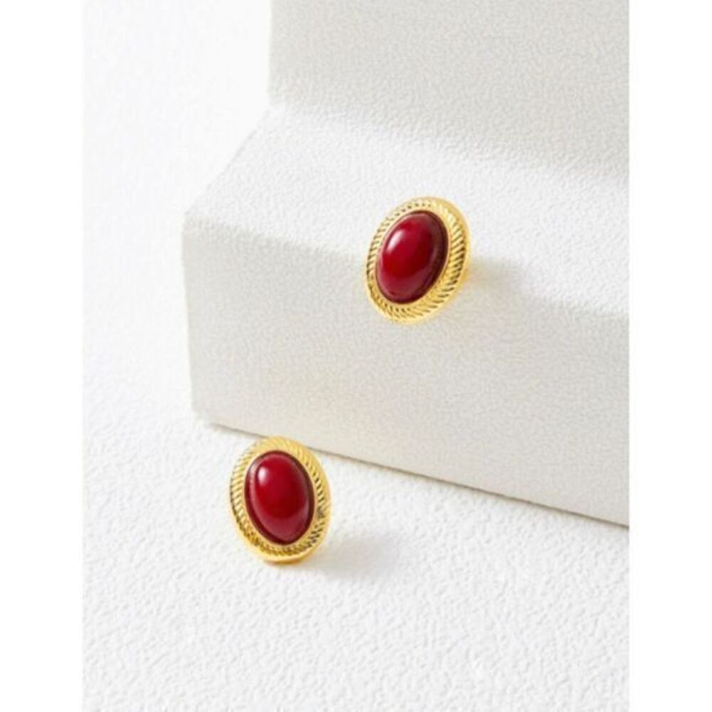 MOTF Premium 14K GOLD Plated Stud Earrings